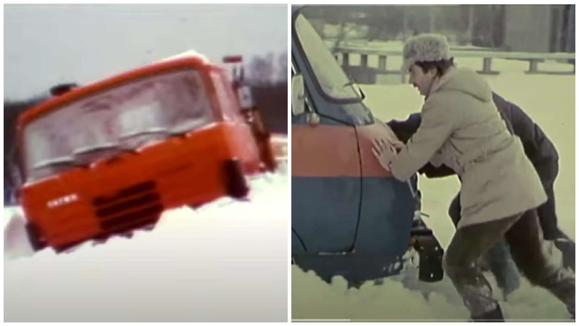 Snehová kalamita z roku 1987.