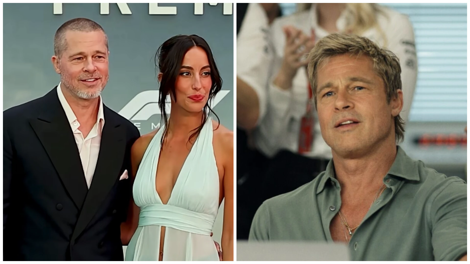 Brad Pitt s partnerkou Ines / Herec o filme F1