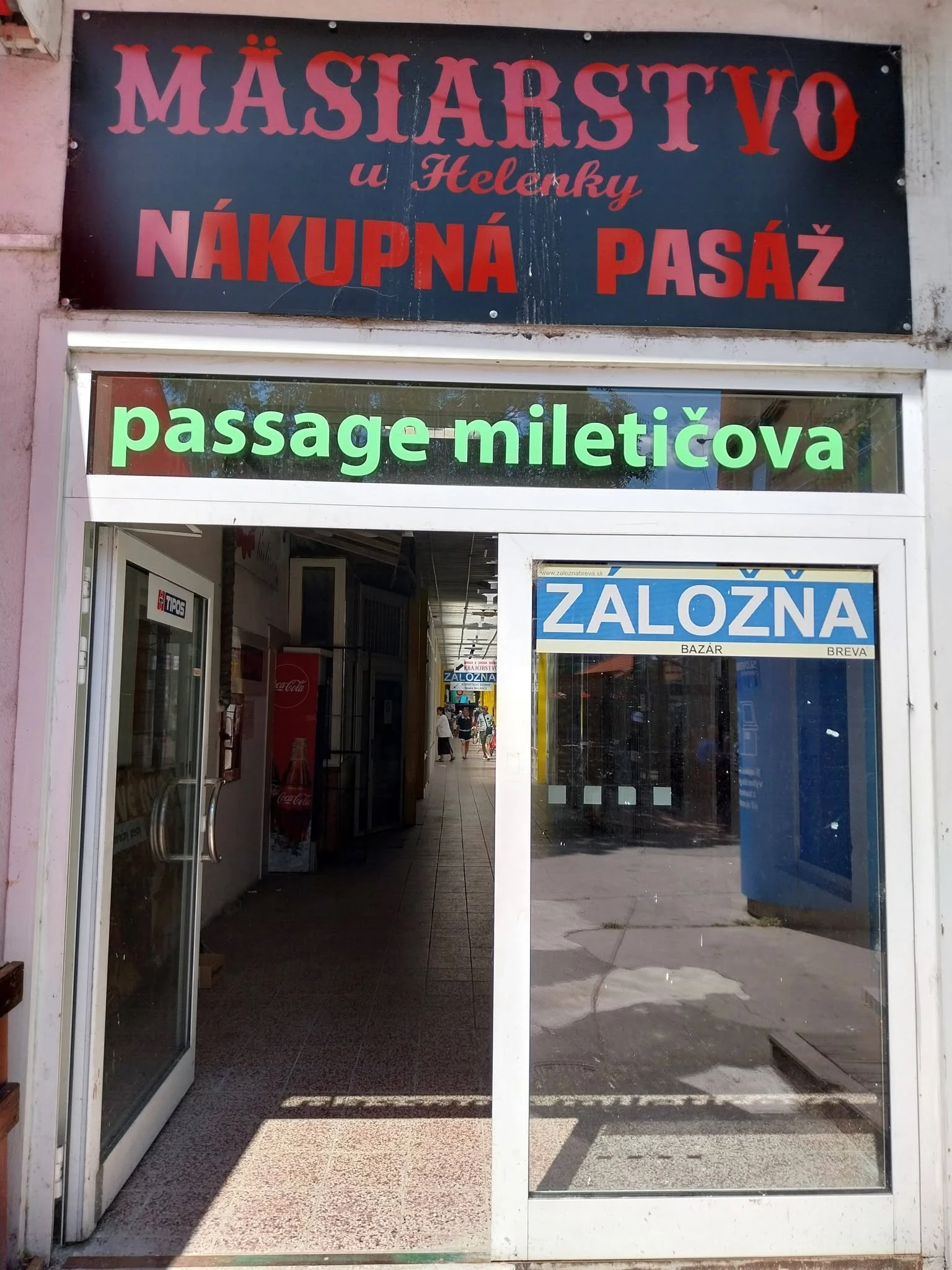Trhovisko Miletičova.