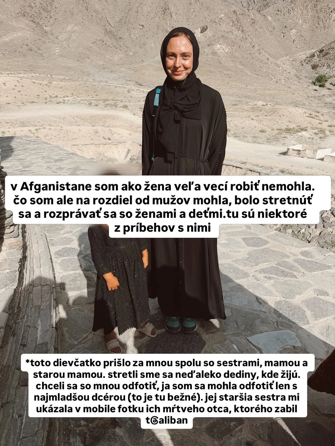 Zuzanine zábery z Afganistanu.