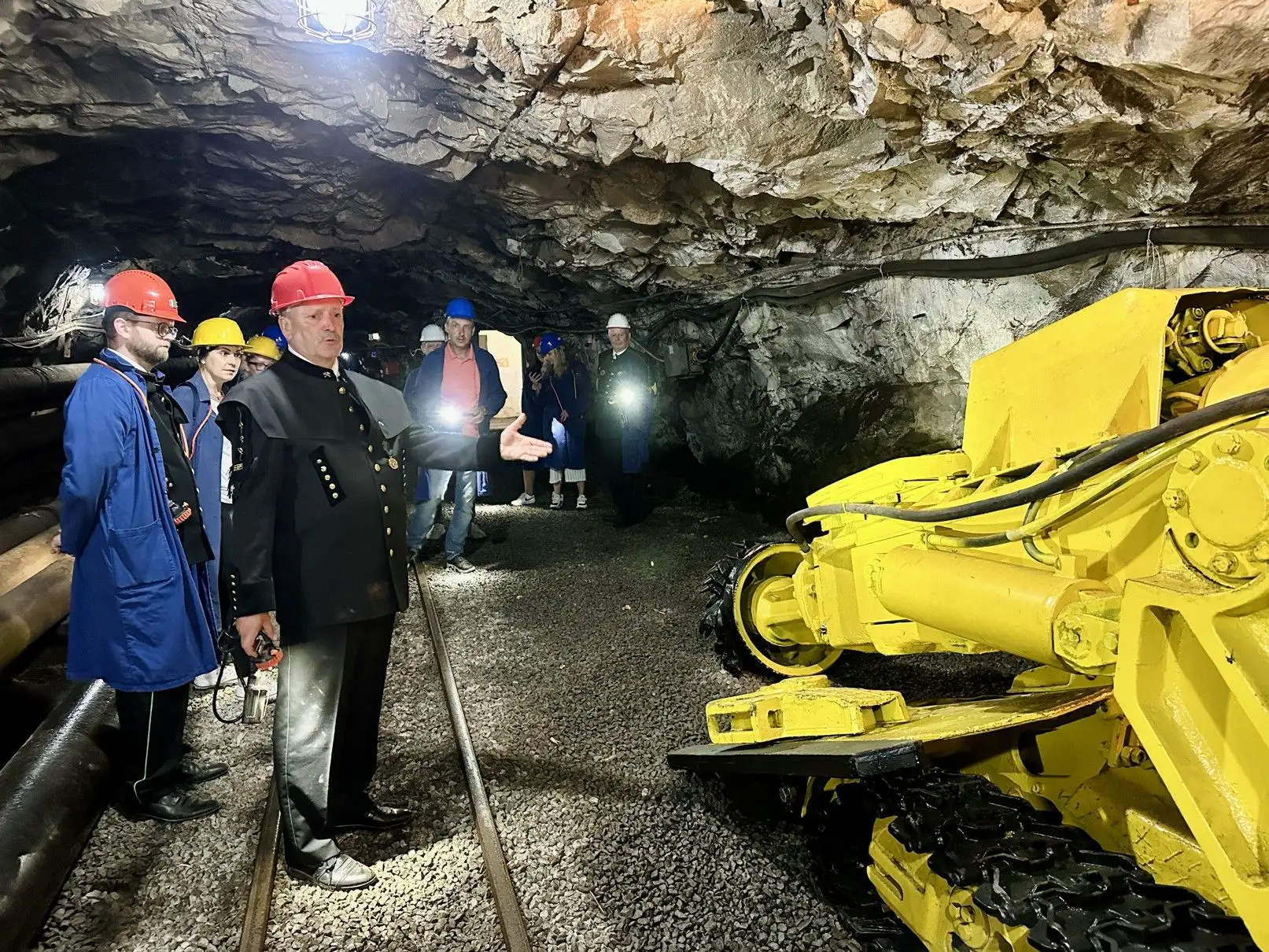 Otvorenie Hornonitrianskeho banského skanzenu Handlová.