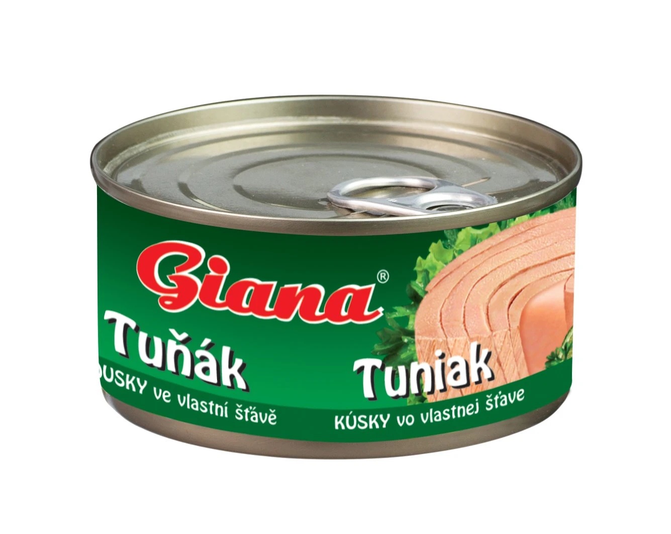 Giana tuniak vo vlastnej šťave.
